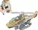 Robot Transformers Helicoptero Hel15 Luces Sonido + Bateria