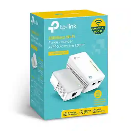 Extensor Powerline Wifi Kit Tplink Av600