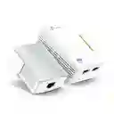 Extensor Powerline Wifi Kit Tplink Av600