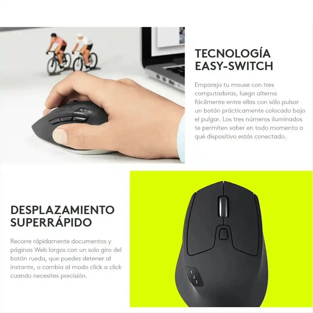 Combo Multi-dispositivo Logitech Teclado K380s + Mouse M720