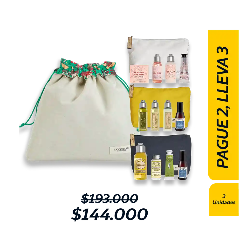 Kit Exclusivo Festival Kits Rappi Loccitane