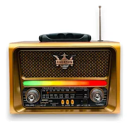 Radio Antiguo Am Fm Clasico Bluetooth Bateria Recargable