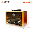 Radio Antiguo Am Fm Clasico Bluetooth Bateria Recargable