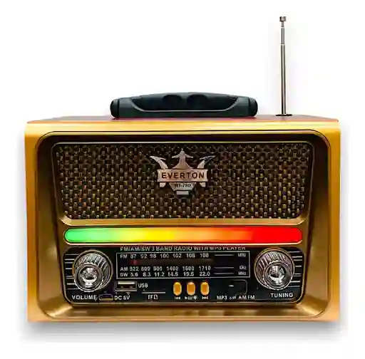 Radio Antiguo Am Fm Clasico Bluetooth Bateria Recargable