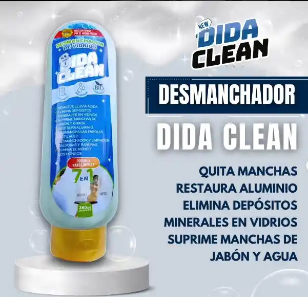 Desmanchador De Vidrios Dida Clean