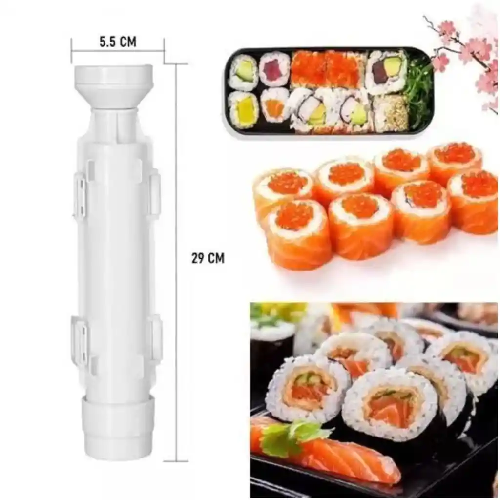 Maquina Para Hacer Sushi Fácil Rápido Set Roll Molde Prepara