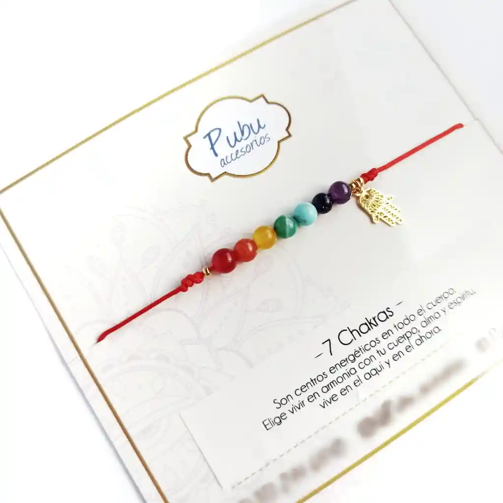 Pulsera 7 Chakras