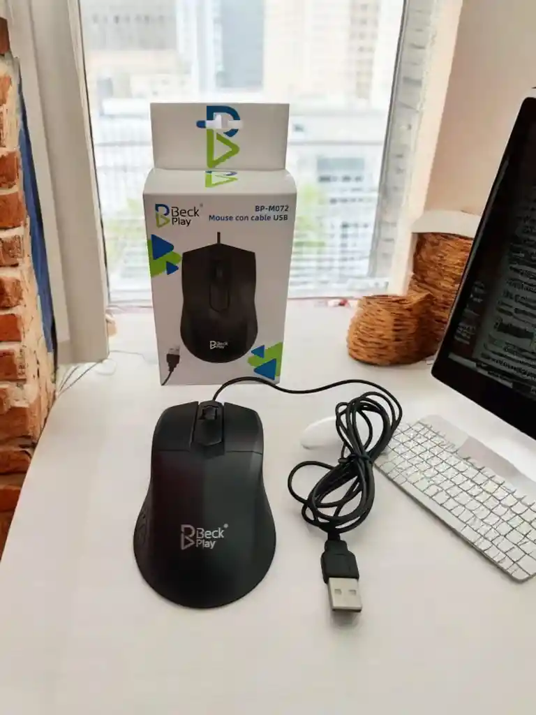 Mouse Beck M-072 Con Cable Usb