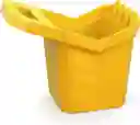 Cubo Excavador Amarillo Para Jugar En La Arena Para Niños