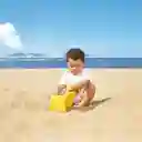 Cubo Excavador Amarillo Para Jugar En La Arena Para Niños