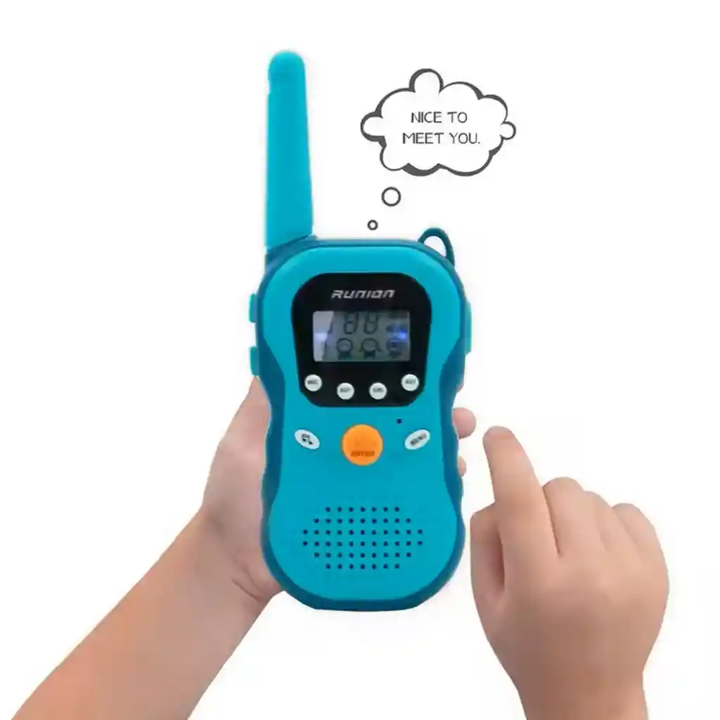 Juguete Walkie Talkies Boquitoquis Unisex Niños + Bateria