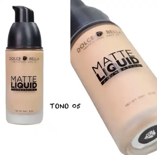 Base Matte Líquida Dolce Bella Tono 05 30ml