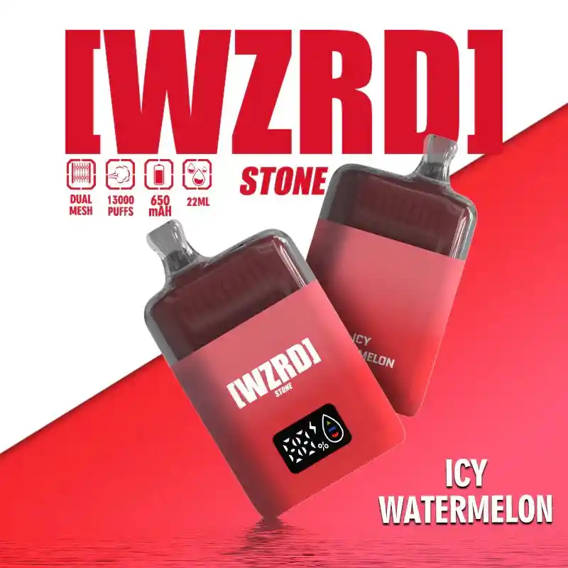 Wzrd Stone Icy Watermelon 13k Puff – Desechable