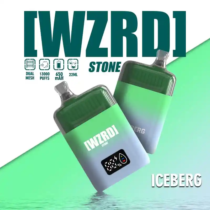 Wzrd Stone Iceberg 13k Puff – Desechable