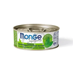 Monge Supreme Cat Senior Tuna,rice Matcha 80 Gr