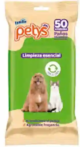 Petys Pañitos Húmedos 10 Unidades