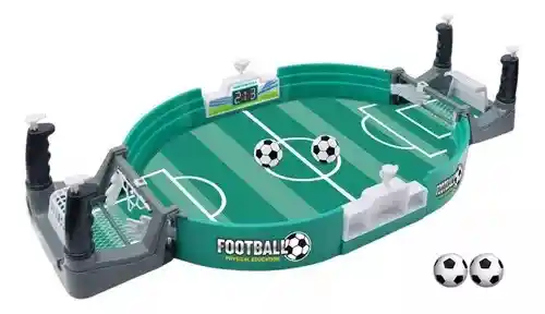 Juego Fútbol Tablero 4 Bolas Medianas 4 Bolas Medianas