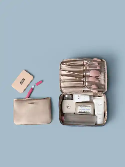 Cosmetiquera X 3 Tipo Organizador Waterproof Surtida