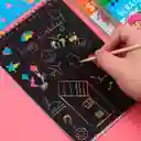 Libro Agenda Para Dibujar Raspar Y Colorear Raspa En Colores