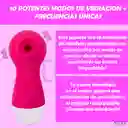 Vibrador Succionador De Clitoris Pezones Punto G Recargable