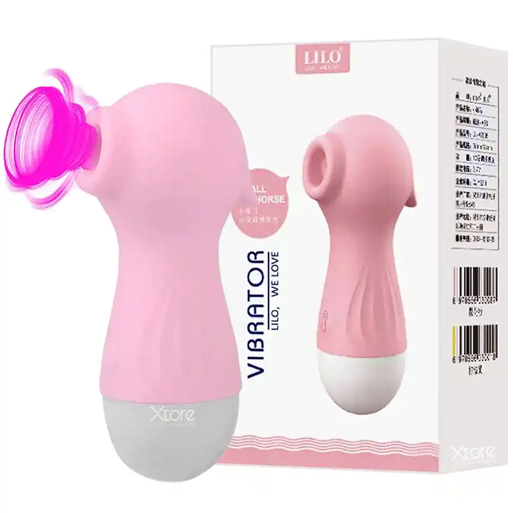 Vibrador Succionador De Clitoris Pezones Punto G Recargable