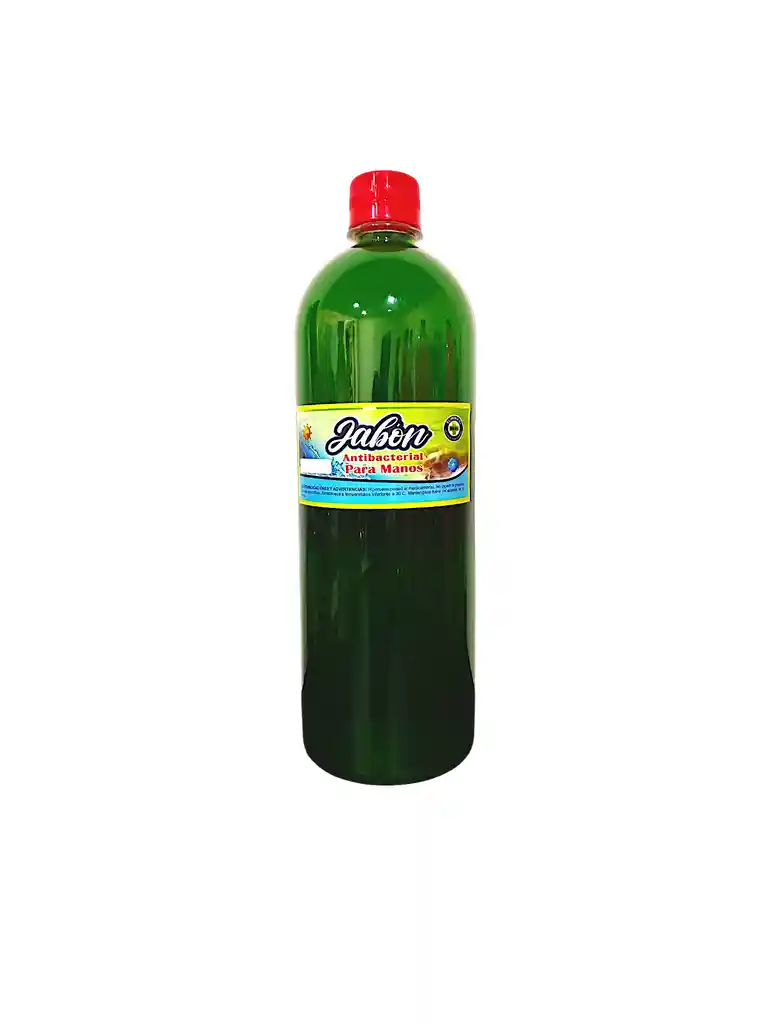 Jabón De Manos Antibacterial Aroma Manzana Verde X 1 Litro