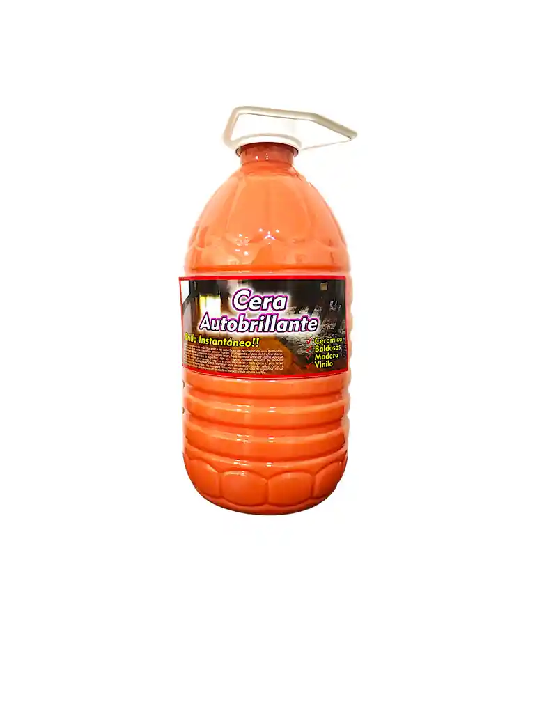 Cera Autobrillante Antideslizante Roja X 2 Litros