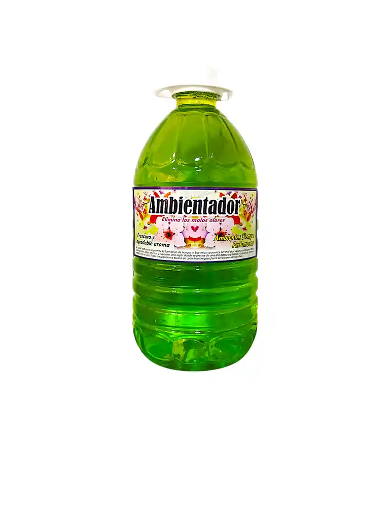 Ambientador Limpia Pisos Antibacterial Manzana Verde X 500 Mililitros