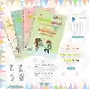 Cuaderno De Escritura Mágico En Español Reutilizable 4pcs