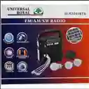 Kit Solar Radio Am/fm Bluetooth Usb-sd + 3 Led Iu-r3351bts