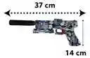 Pistola Electrica Recarg De Bolitas De Hidrogel Automatica