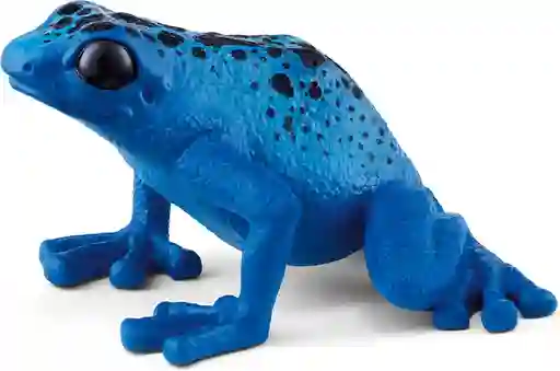 Figuras Coleccionables Rana Azul Pintada A Mano Schleich