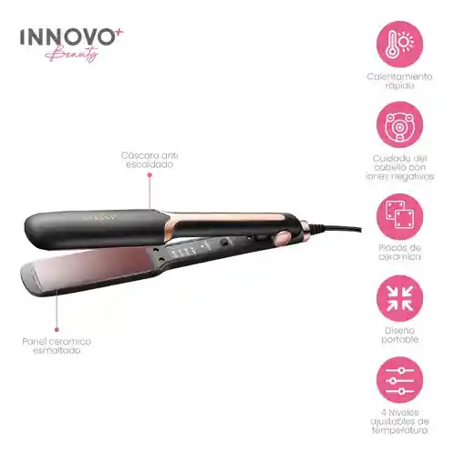 Plancha Para El Cabello Alisado Keratin 3d Pro Nova Control