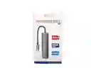 Hub Adaptador Usb C 5 En 1 Con Hdmi 4k Para Windows Y Mac