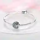 Charm Dije Viaje Mundo Avion Fabricado En Plata 925