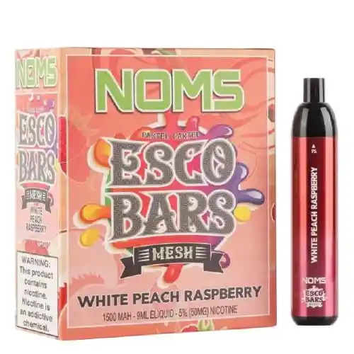 Esco Bars X Noms White Peach Raspberry 4k – Desechable