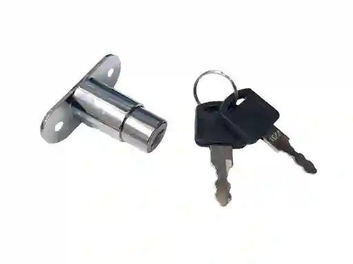 Chapa Cerradura Embutir Para Vitrina - Puerta Corrediza Push / Boton
