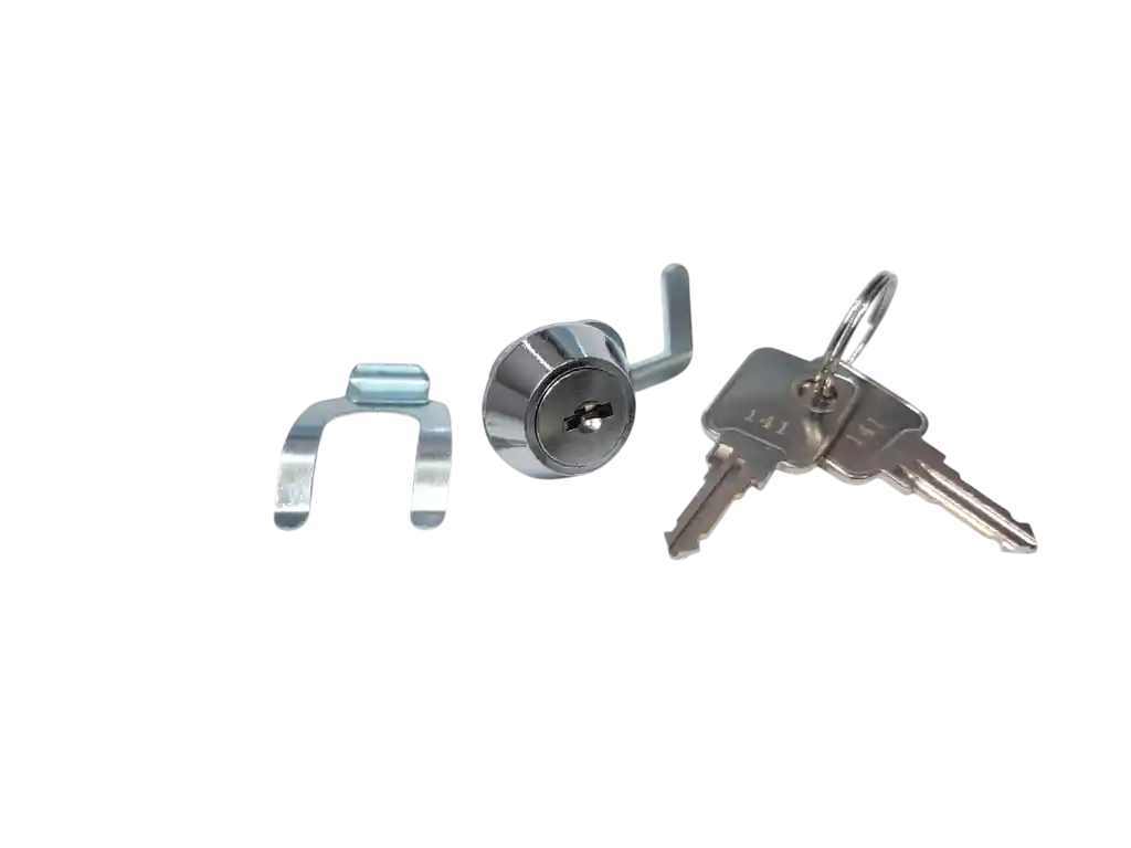 Chapa Cerradura Para Caja Menor Standard Con Gancho 10mm