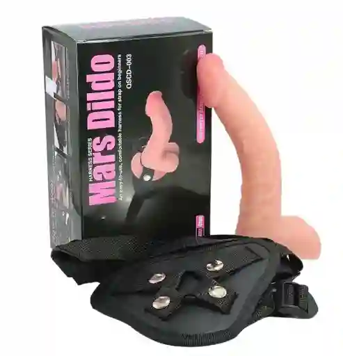 Arnes Con Dildo Removible Mars