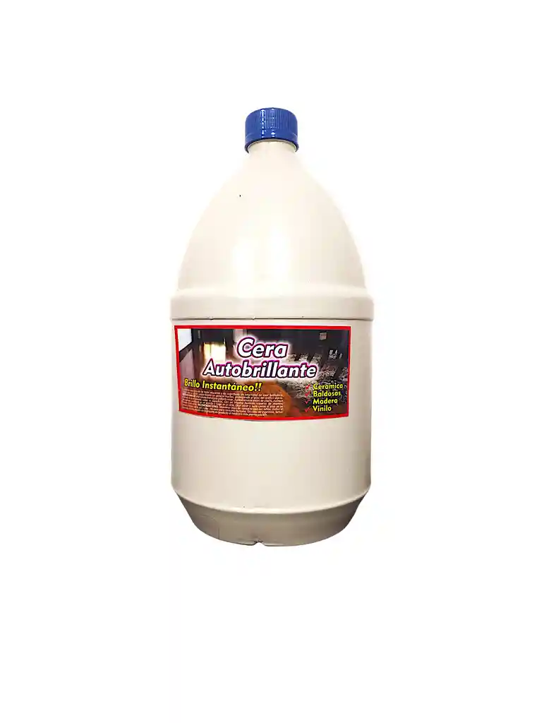 Cera Autobrillante Antideslizante Neutra X 4 Litros
