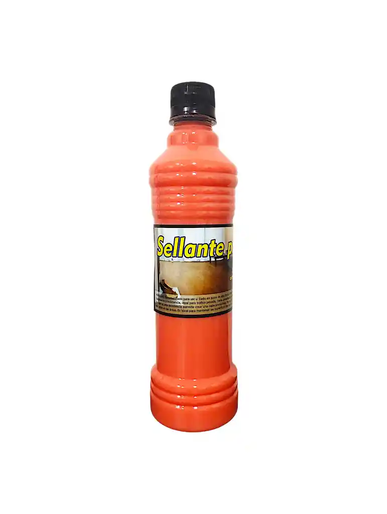 Sellador Autobrillante Antideslizante Rojo X 500 Mililitros