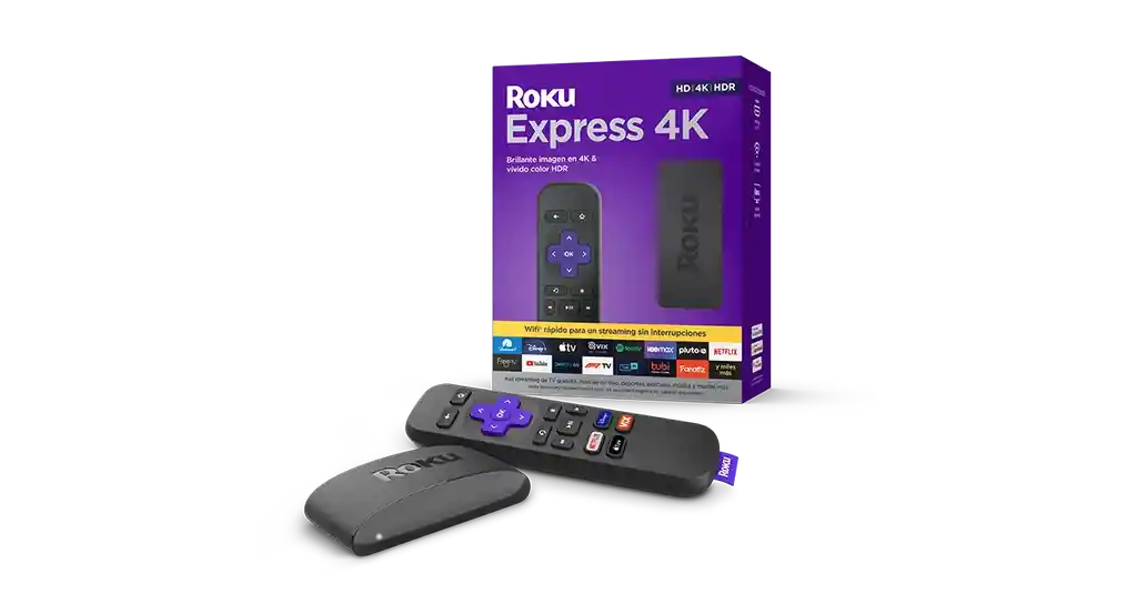 Roku Express 4k+ Hdr - 3941 Xb Control Mando De Voz