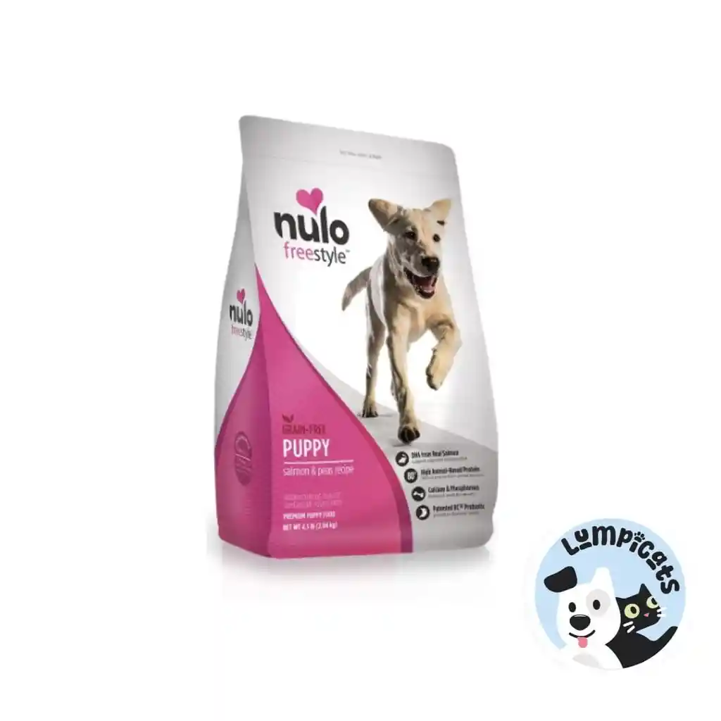 Nulo Dog Fs Grain Free Puppy Salmon 4.5lb - 2.04 Kg