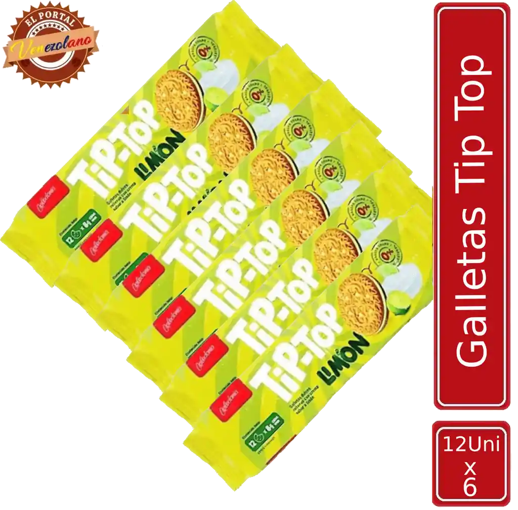 Galletas Tip Top Limón