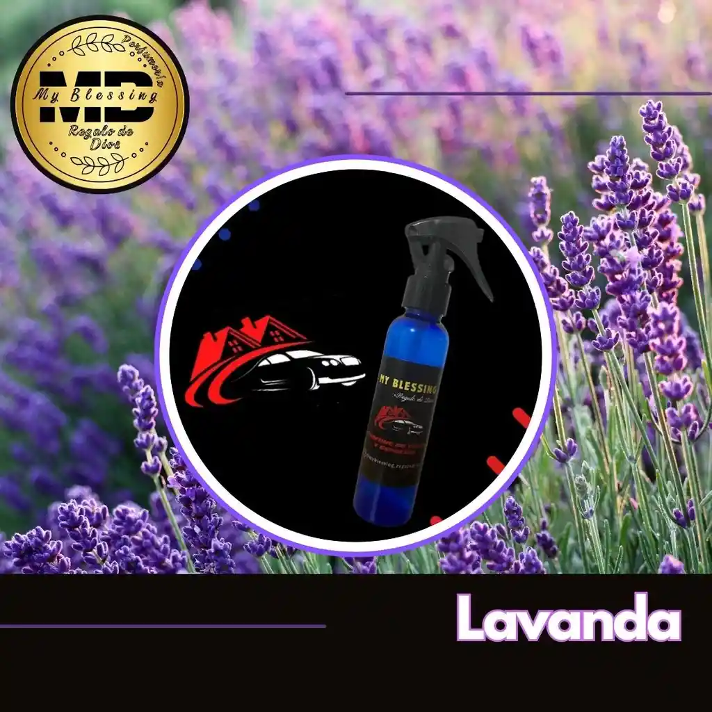 Lavanda-ambientador Carro Y Espacios
