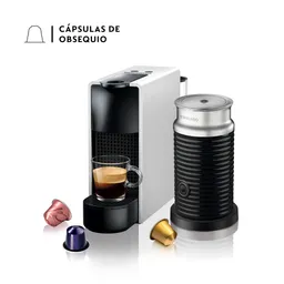 Cafetera Essenza Mini Silver Con Espumador De Leche