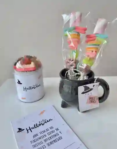 Dulces Halloween: Día Del Niño En Mug, Con Papas Pringles