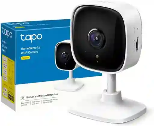 Cámara De Seguridad Inteligente Tp-link Tapo 2k Hd Visión Nocturna Detección De Movimiento Blanco