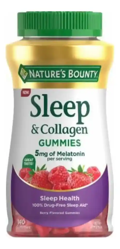 Gomitas Para Dormir Con Colageno Natures Bounty Sleep Collagen (melatonina) Melatonin