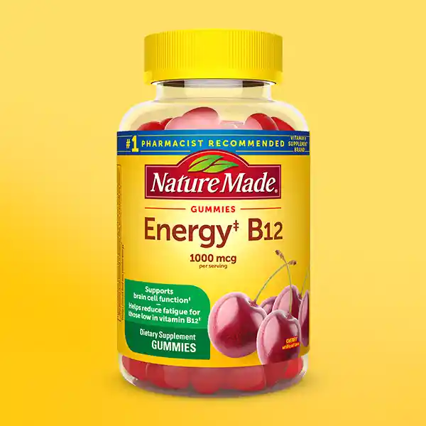 Gomitas Energy B12 Nature Made Energia Gomas B12 Gummies